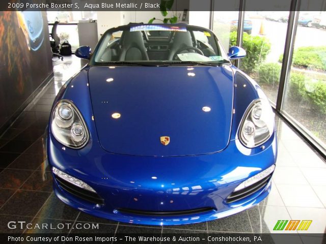 2009 Porsche Boxster S in Aqua Blue Metallic