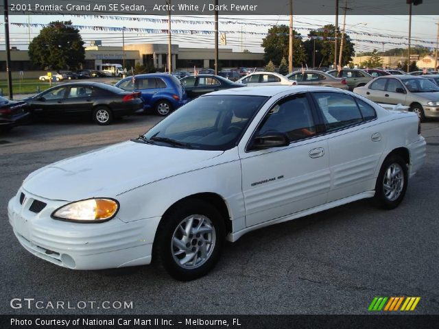 2001 Pontiac Grand Am SE Sedan in Arctic White