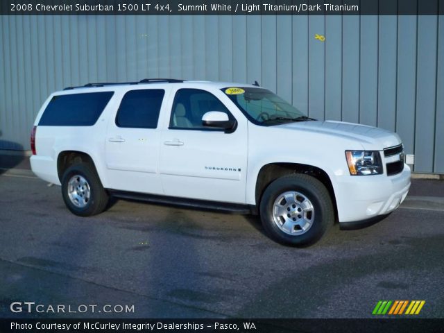 2008 Chevrolet Suburban 1500 LT 4x4 in Summit White