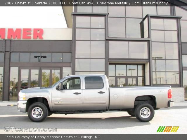 2007 Chevrolet Silverado 3500HD LT Crew Cab 4x4 in Graystone Metallic