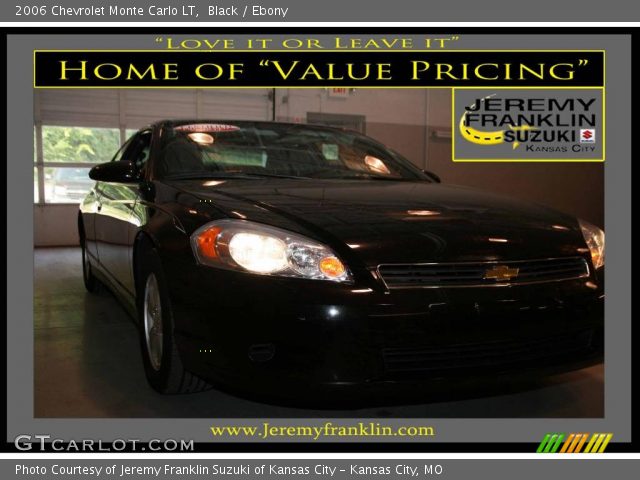 2006 Chevrolet Monte Carlo LT in Black