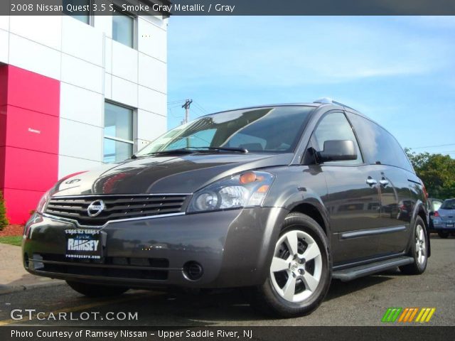 2008 Nissan Quest 3.5 S in Smoke Gray Metallic