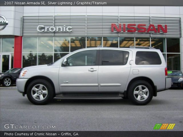 2007 Nissan Armada SE in Silver Lightning