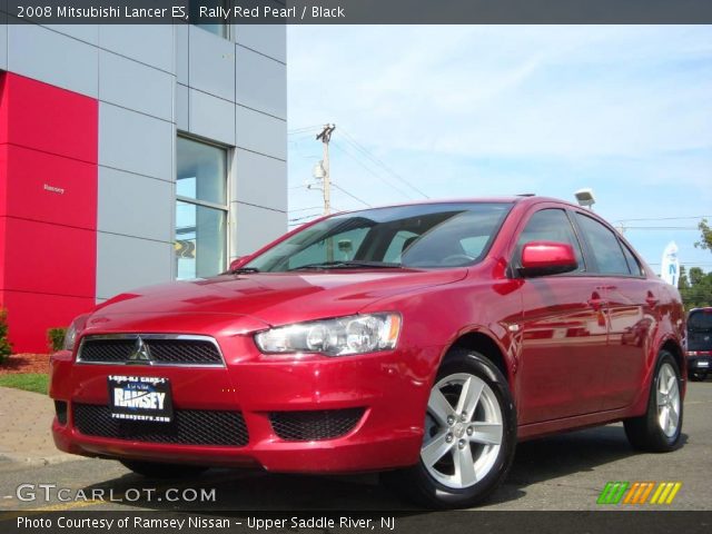 2008 Mitsubishi Lancer ES in Rally Red Pearl