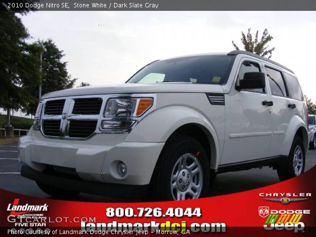 2010 Dodge Nitro SE in Stone White