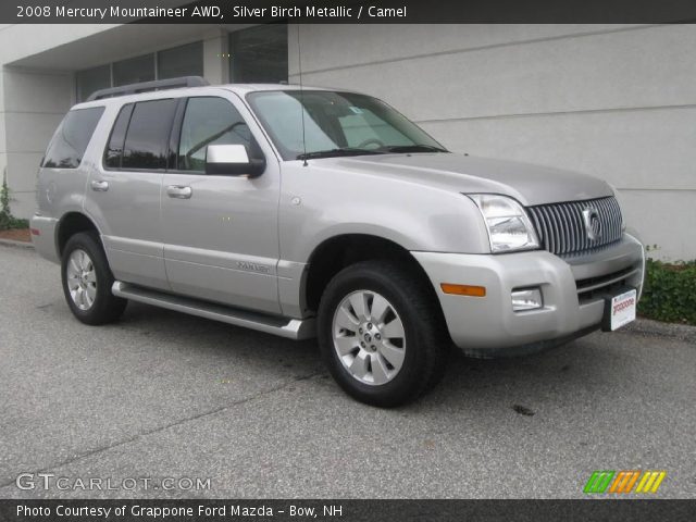 2008 Mercury Mountaineer AWD in Silver Birch Metallic