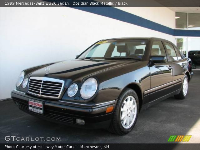 1999 Mercedes-Benz E 320 Sedan in Obsidian Black Metallic