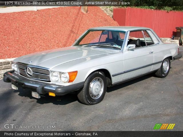 1975 Mercedes-Benz SL Class 450 SLC Coupe in Astral Silver Metallic