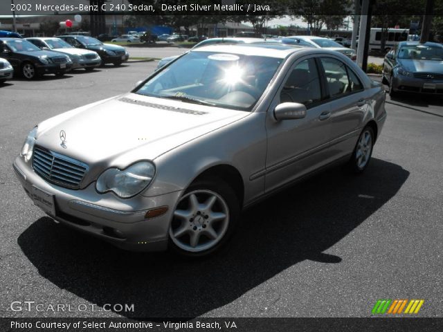 2002 Mercedes-Benz C 240 Sedan in Desert Silver Metallic