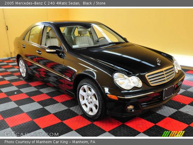 2005 Mercedes-Benz C 240 4Matic Sedan in Black