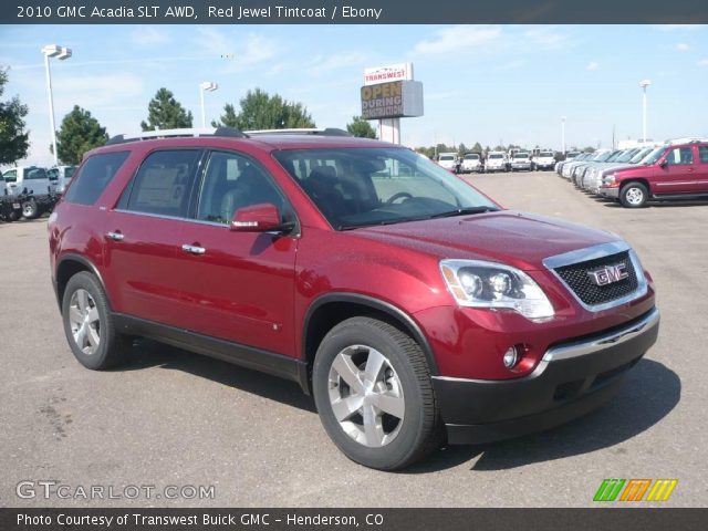 2010 GMC Acadia SLT AWD in Red Jewel Tintcoat