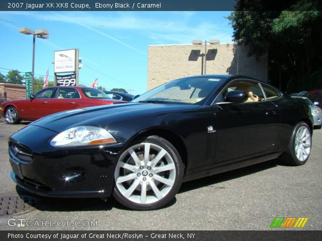 2007 Jaguar XK XK8 Coupe in Ebony Black