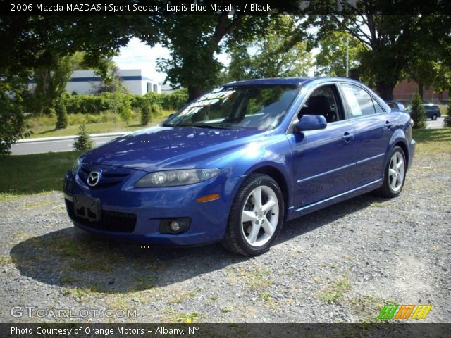 2006 Mazda MAZDA6 i Sport Sedan in Lapis Blue Metallic