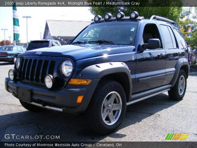 2005 Jeep Liberty Renegade 4x4 in Midnight Blue Pearl