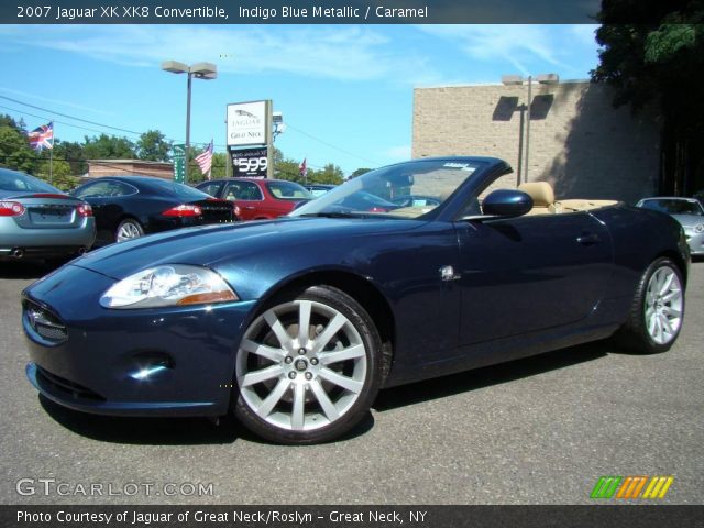 2007 Jaguar XK XK8 Convertible in Indigo Blue Metallic