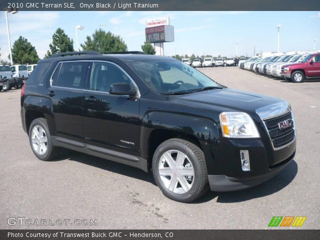 2010 GMC Terrain SLE in Onyx Black