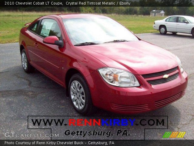 2010 Chevrolet Cobalt LT Coupe in Crystal Red Tintcoat Metallic