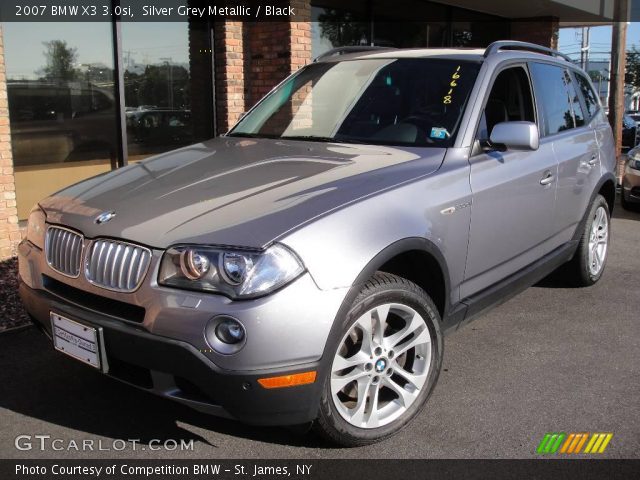 2007 BMW X3 3.0si in Silver Grey Metallic
