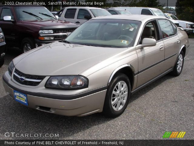 2003 Chevrolet Impala  in Sandrift Metallic