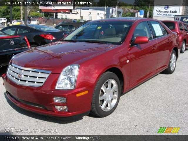 2006 Cadillac STS 4 V6 AWD in Infrared