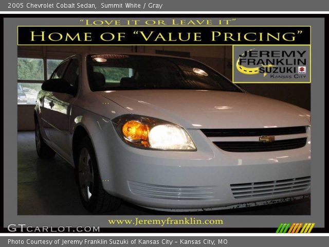 2005 Chevrolet Cobalt Sedan in Summit White