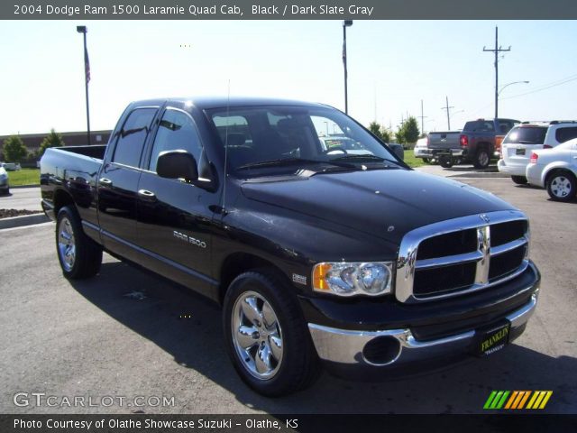 2004 Dodge Ram 1500 Laramie Quad Cab in Black
