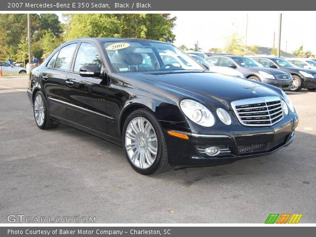 2007 Mercedes-Benz E 350 Sedan in Black
