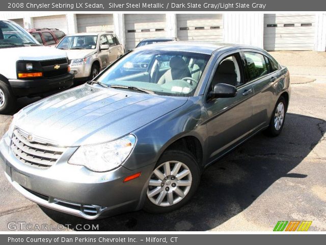 2008 Chrysler Sebring LX Sedan in Silver Steel Metallic