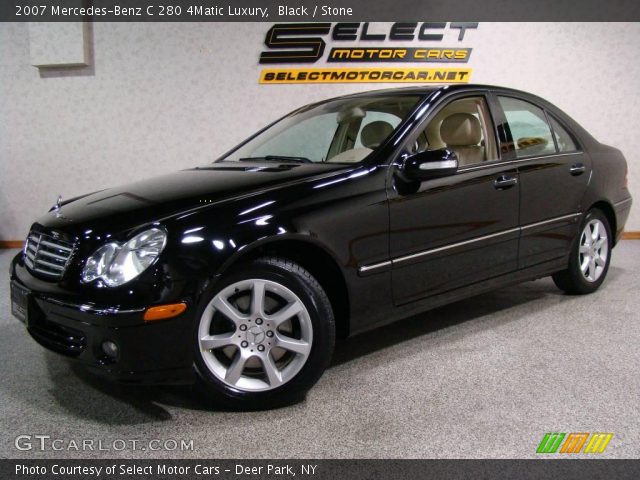 2007 Mercedes-Benz C 280 4Matic Luxury in Black