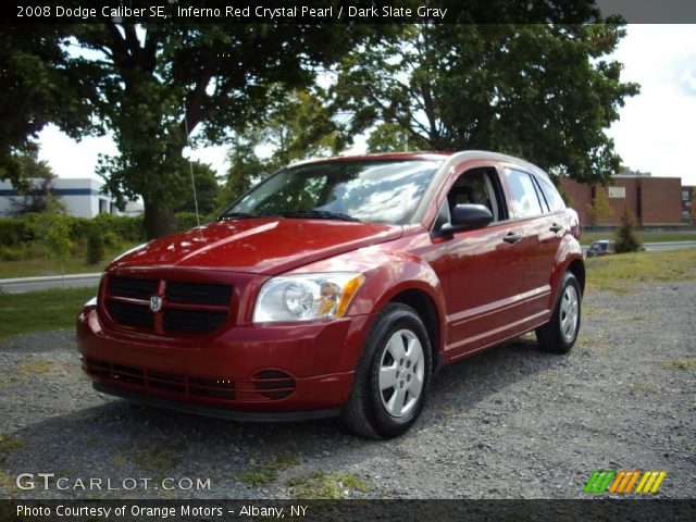 2008 Dodge Caliber SE in Inferno Red Crystal Pearl
