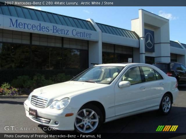 2007 Mercedes-Benz C 280 4Matic Luxury in Arctic White