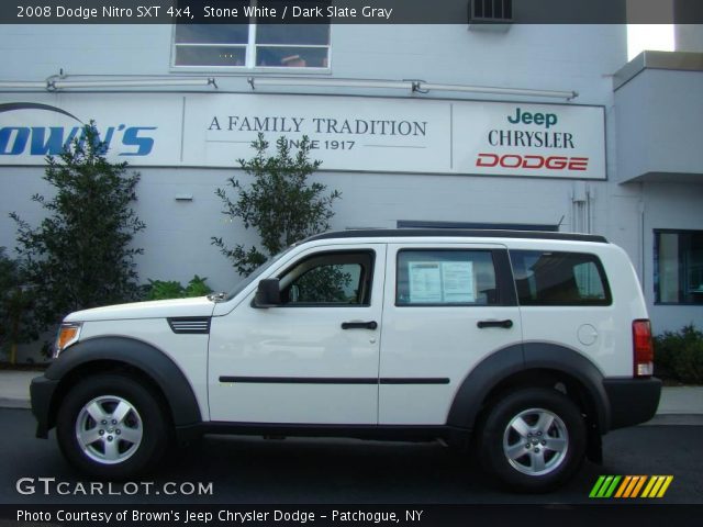 2008 Dodge Nitro SXT 4x4 in Stone White