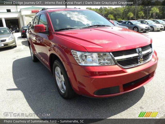 2009 Dodge Journey SXT in Inferno Red Crystal Pearl