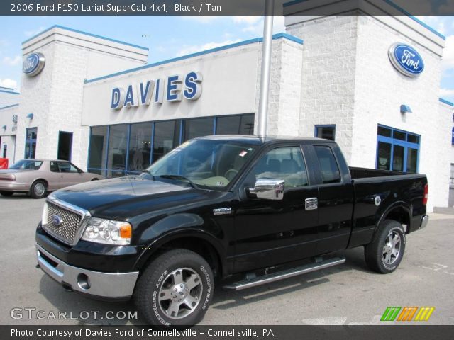 2006 Ford F150 Lariat SuperCab 4x4 in Black