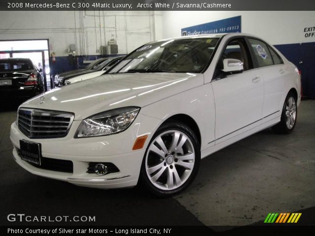 2008 Mercedes-Benz C 300 4Matic Luxury in Arctic White