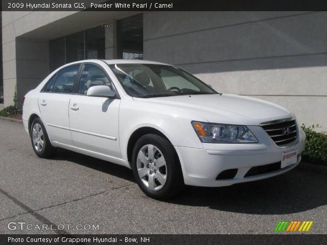 2009 Hyundai Sonata GLS in Powder White Pearl