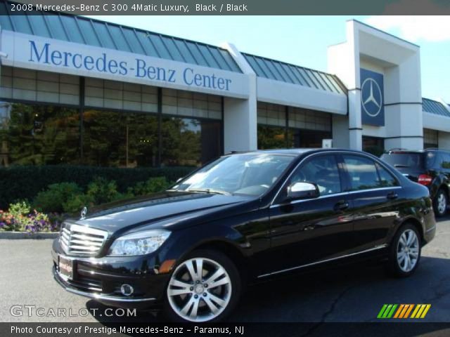 2008 Mercedes-Benz C 300 4Matic Luxury in Black
