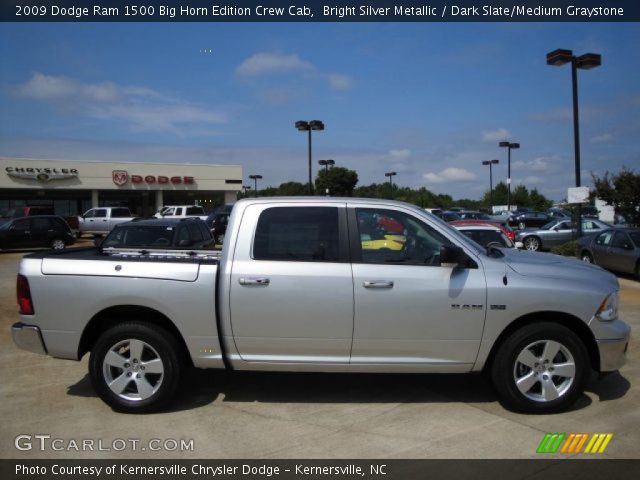 2009 Dodge Ram 1500 Big Horn Edition Crew Cab in Bright Silver Metallic