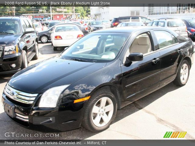 2008 Ford Fusion SE V6 in Black Ebony