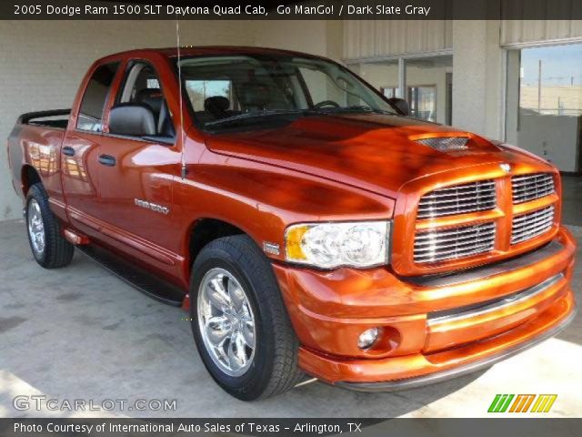 2005 Dodge Ram 1500 SLT Daytona Quad Cab in Go ManGo!