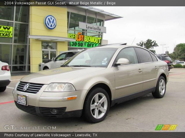 2004 Volkswagen Passat GLX Sedan in Wheat Beige Metallic