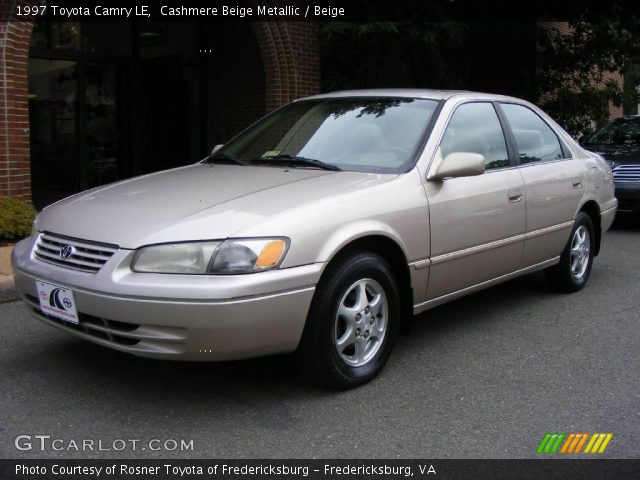 1997 Toyota Camry LE in Cashmere Beige Metallic