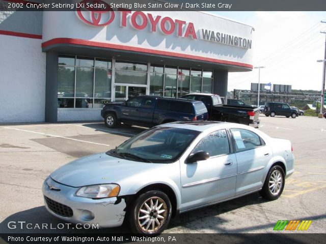 2002 Chrysler Sebring LXi Sedan in Sterling Blue Satin Glow