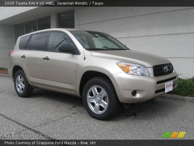 2008 Toyota RAV4 V6 4WD in Savannah Metallic