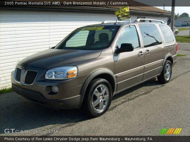 2005 Pontiac Montana SV6 AWD in Dark Bronzemist Metallic