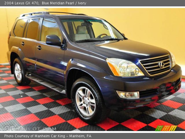 2004 Lexus GX 470 in Blue Meridian Pearl
