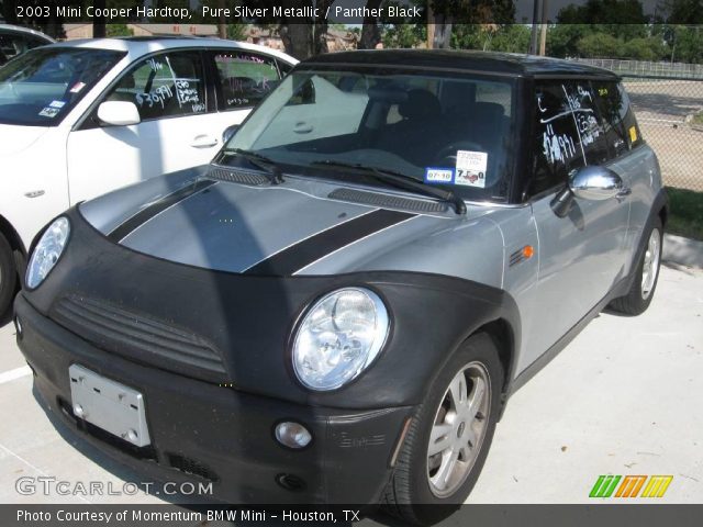 2003 Mini Cooper Hardtop in Pure Silver Metallic