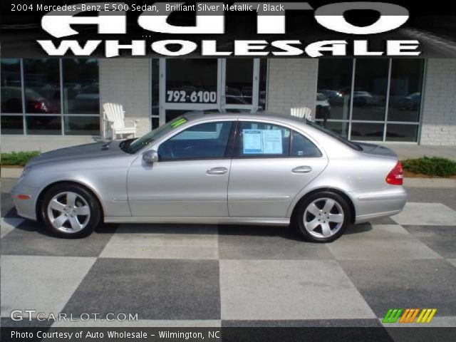 2004 Mercedes-Benz E 500 Sedan in Brilliant Silver Metallic