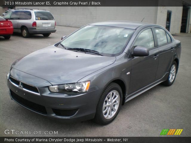 2010 Mitsubishi Lancer ES in Graphite Gray Pearl