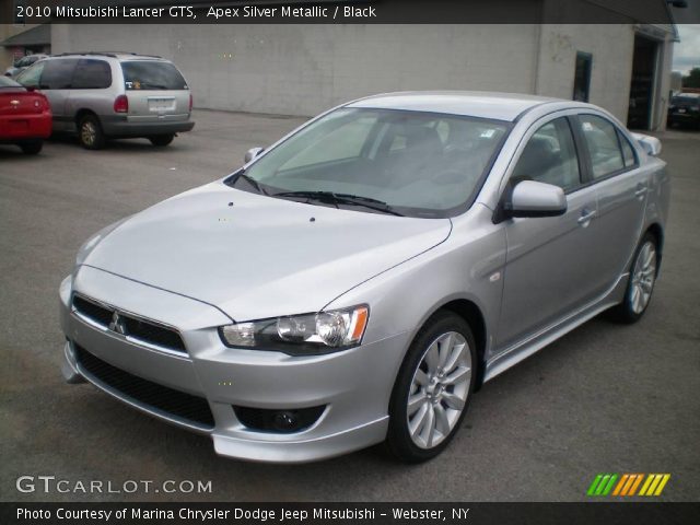 2010 Mitsubishi Lancer GTS in Apex Silver Metallic